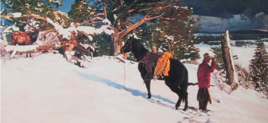 If Horses Could Talk by Wayne Justus Western Art If Horses Could Talk by Wayne Justus