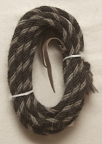 #3A 5/8" Angora Mecate #3A 5/8" Angora Mecate