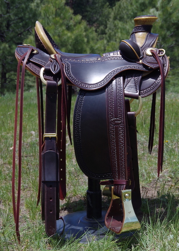 Out West Saddlery Stock Saddle For Sale DOA 16" Out West Saddlery Stock Saddle For Sale DOA 16"