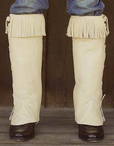 #6 Portuguese Style Leather Half Chaps #6 Portuguese Style Leather Half Chaps