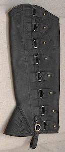 #6 Portuguese Style Leather Half Chaps #6 Portuguese Style Leather Half Chaps