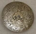 Smooth Concho with Bronc Left/Right Smooth Concho with Bronc Left/Right