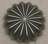 Antique Nickel Pinwheel Concho