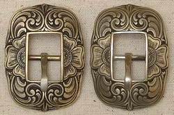 John Mincer Center Bar Buckle Brass/Bronze