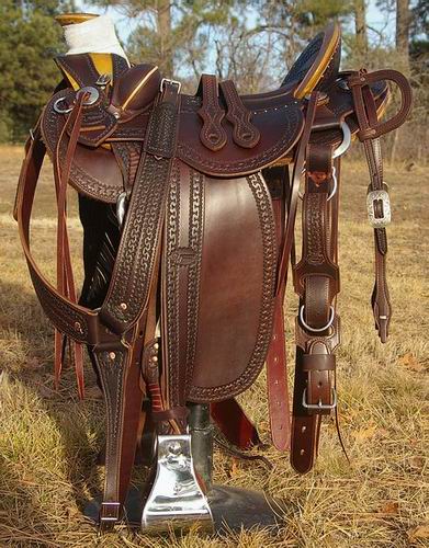 Charlie Wells DOA Stock Saddle