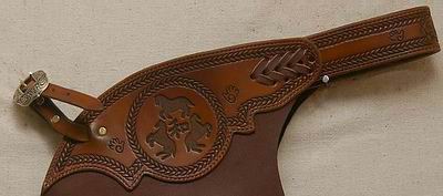 #232 Chinks - Clinician Heidi Potter JM #15 Bronze Conchos #232 Chinks - Clinician Heidi Potter JM #15 Bronze Conchos