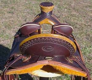 Out West Saddlery Walnut Stock Saddle