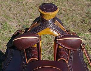 Out West Saddlery Walnut Stock Saddle