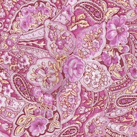 Wyoming Trader Calico Pink Floral Paisley