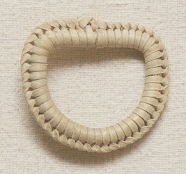 Rawhide covered D Ring