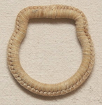 Natural Rawhide Covered D Ring