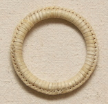 Natural Rawhide Covered Hobble Ring