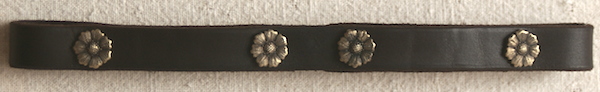 Curb Strap with conchos