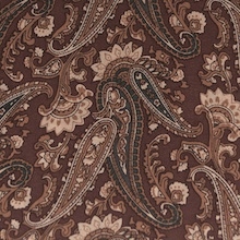 Cowboy Images Saddle Brown Paisley Cowboy Images Saddle Brown Paisley