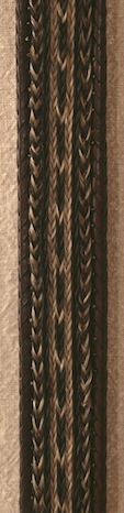 28" Brown Horse Hair Belt