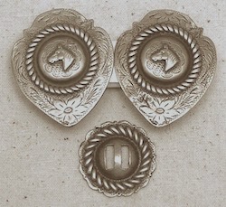 DG Horse Shield Loop Concho DG Horse Shield Loop Concho