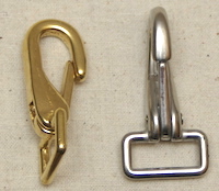 Plain snaps brass or stainless