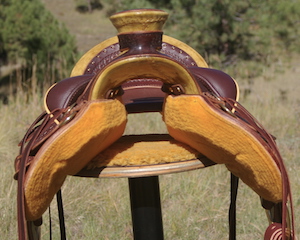 15" Walnut XW Wade Stock Saddle 15" Walnut XW Wade Stock Saddle