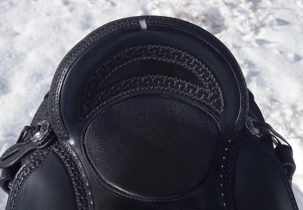 Black Vaquero Stock Saddle Black Vaquero Stock Saddle