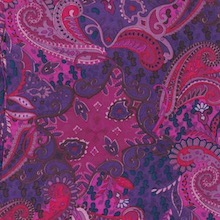 Wyoming Trader Paisley Royal Red