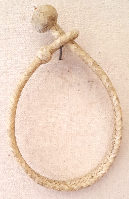 Plain Rawhide Night Latch Plain Rawhide Night Latch