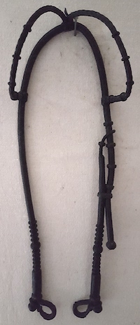 Braided Leather Headstall Braided Leather Headstall