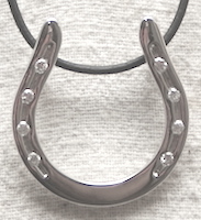 horseshoe necklace