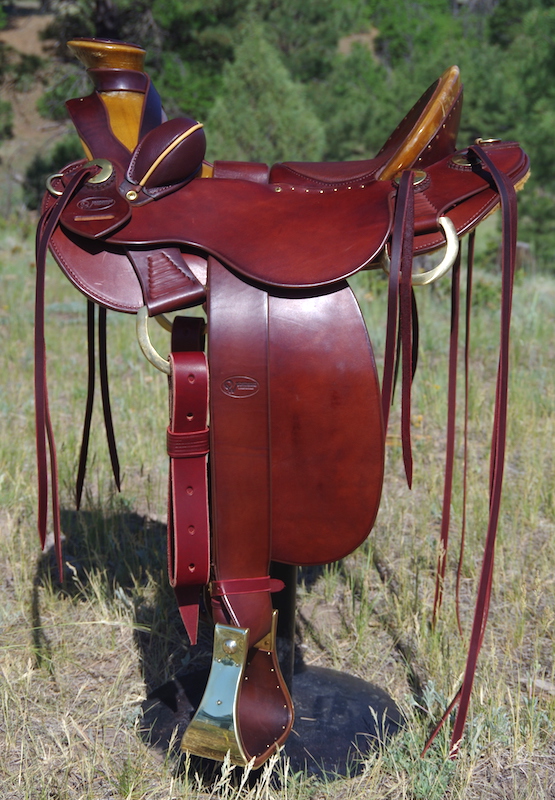 out west saddlery stock saddle