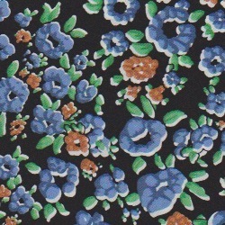 Cowboy Images Berry Flowers Blue