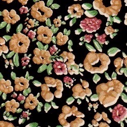 Cowboy Images Berry Flowers Caramel