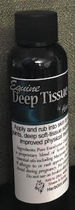 deep tissue aid spray for horses