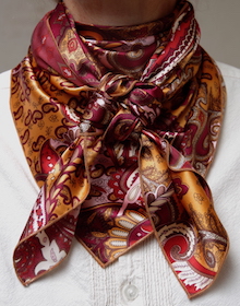 Cowboy Images Copper Paisley