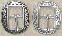 Jeremiah Watt 4010 Oval Center Bar Buckles