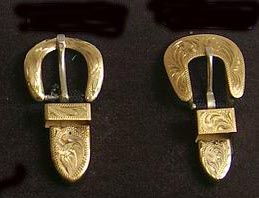 Brass Abilene and Santa Fe Buckles Sets