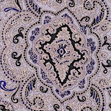 Wyoming Traders Ivory Gold Paisley