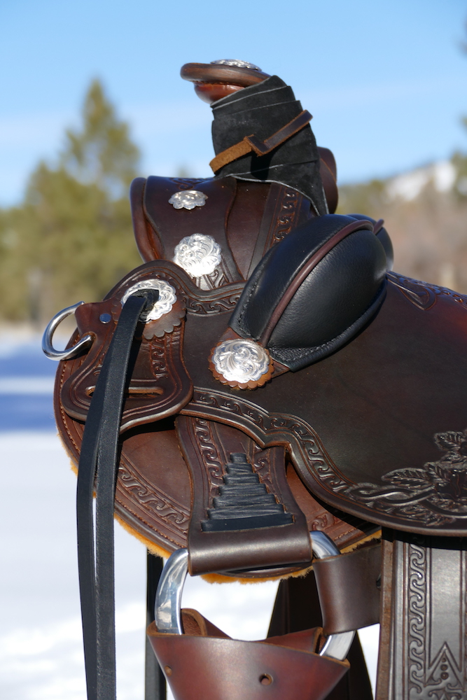 Custom Out West Saddlery Saddle