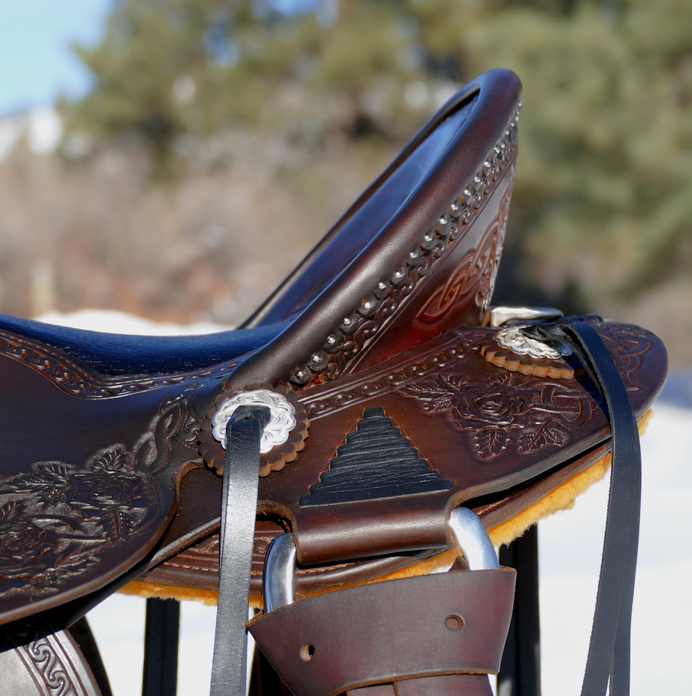 Custom Out West Saddlery Saddle