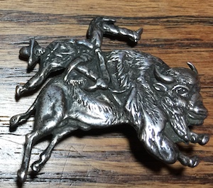 Buffalo Pin