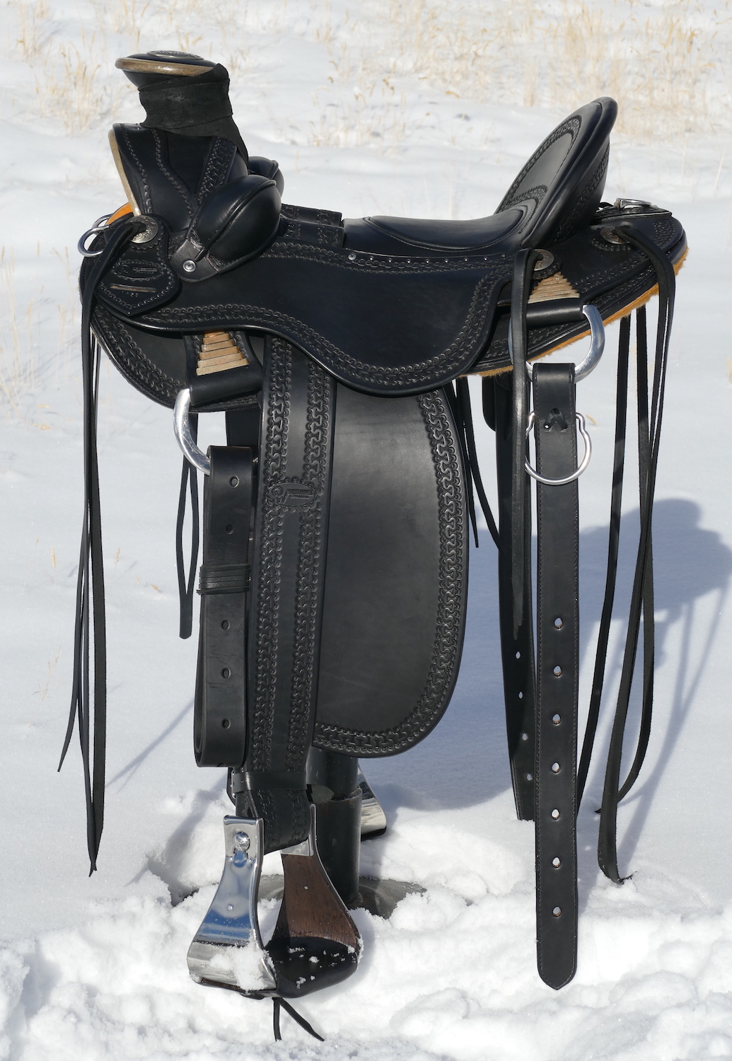 Out West Saddlery Stock Saddle