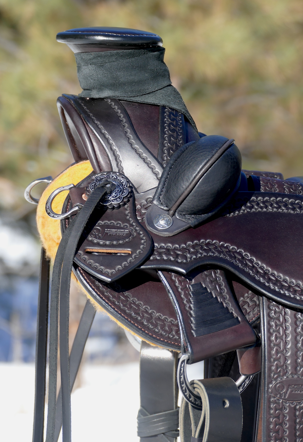 Out West Saddlery Stock Saddle