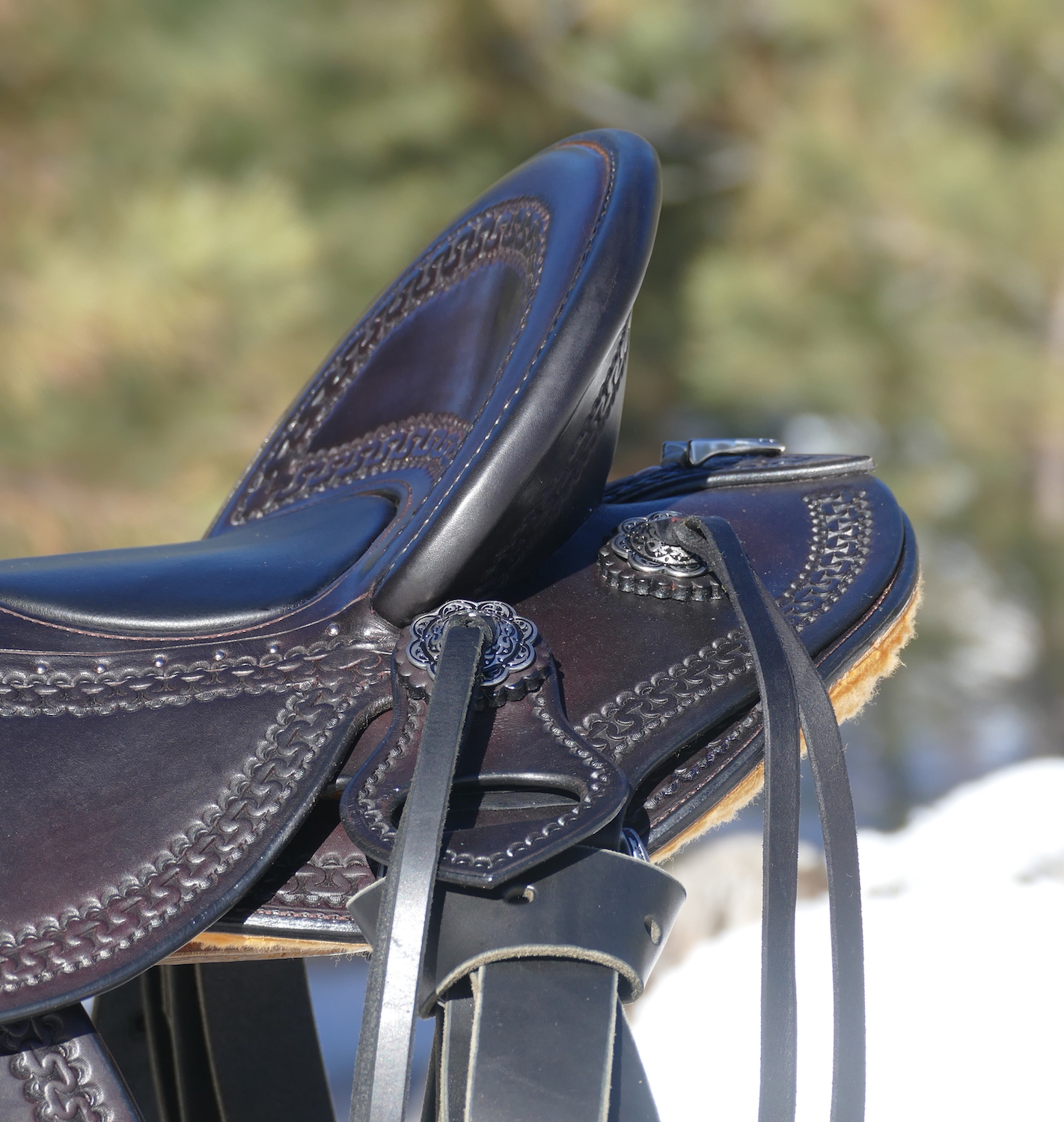 Out West Saddlery Stock Saddle