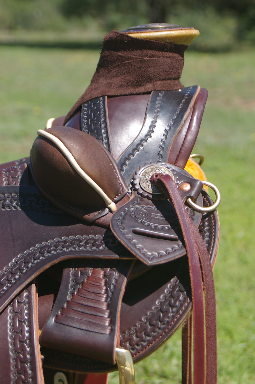 Out West Saddlery Stock Saddle