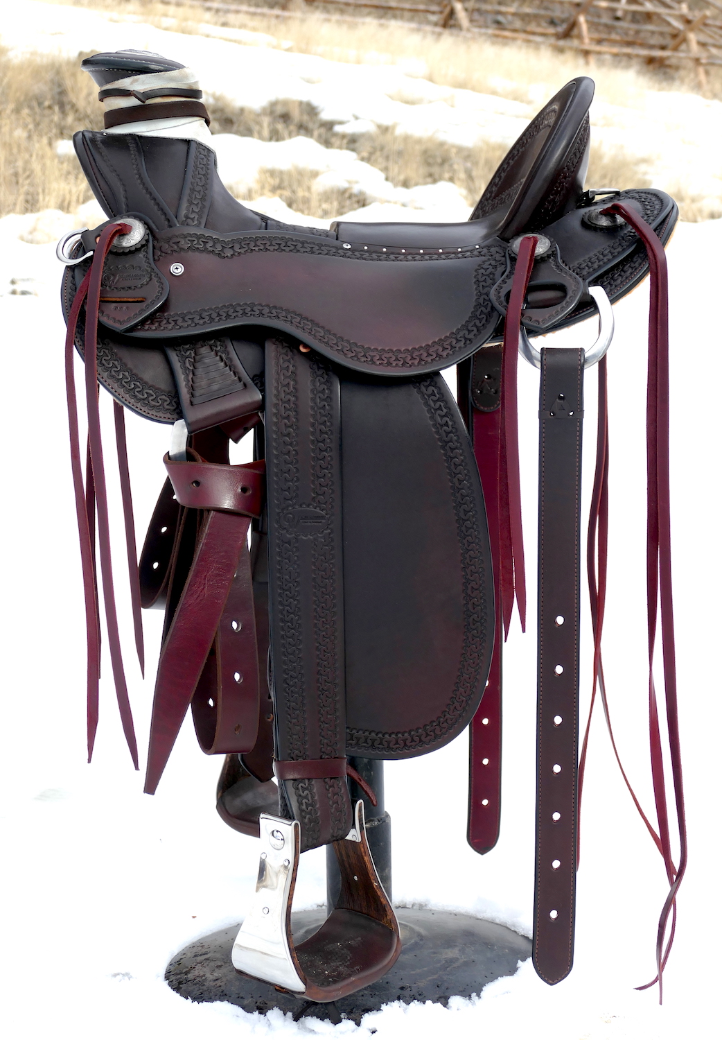 Out West Saddlery Stock Saddle