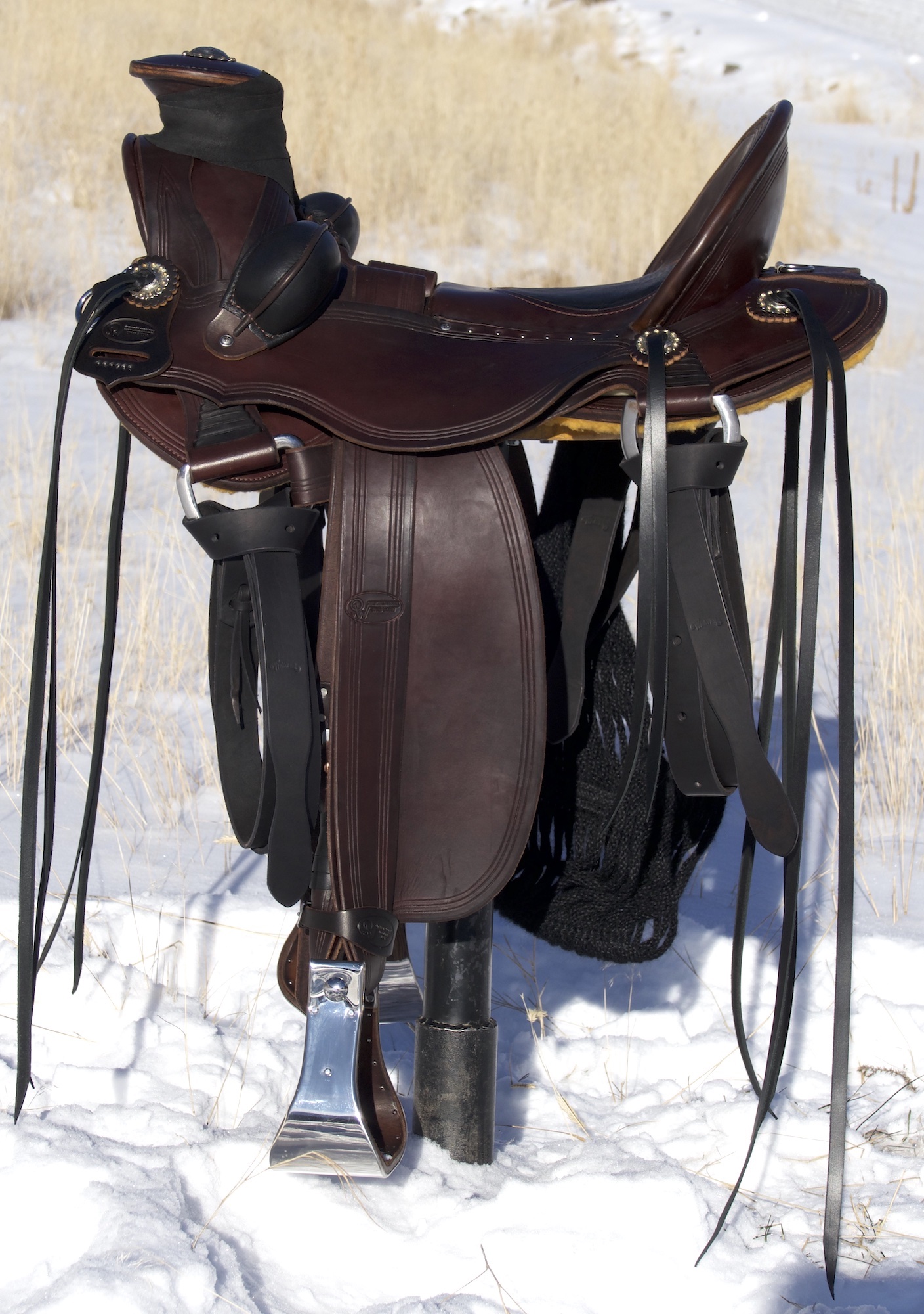 Out West Saddlery Semi Custom Stock Saddle