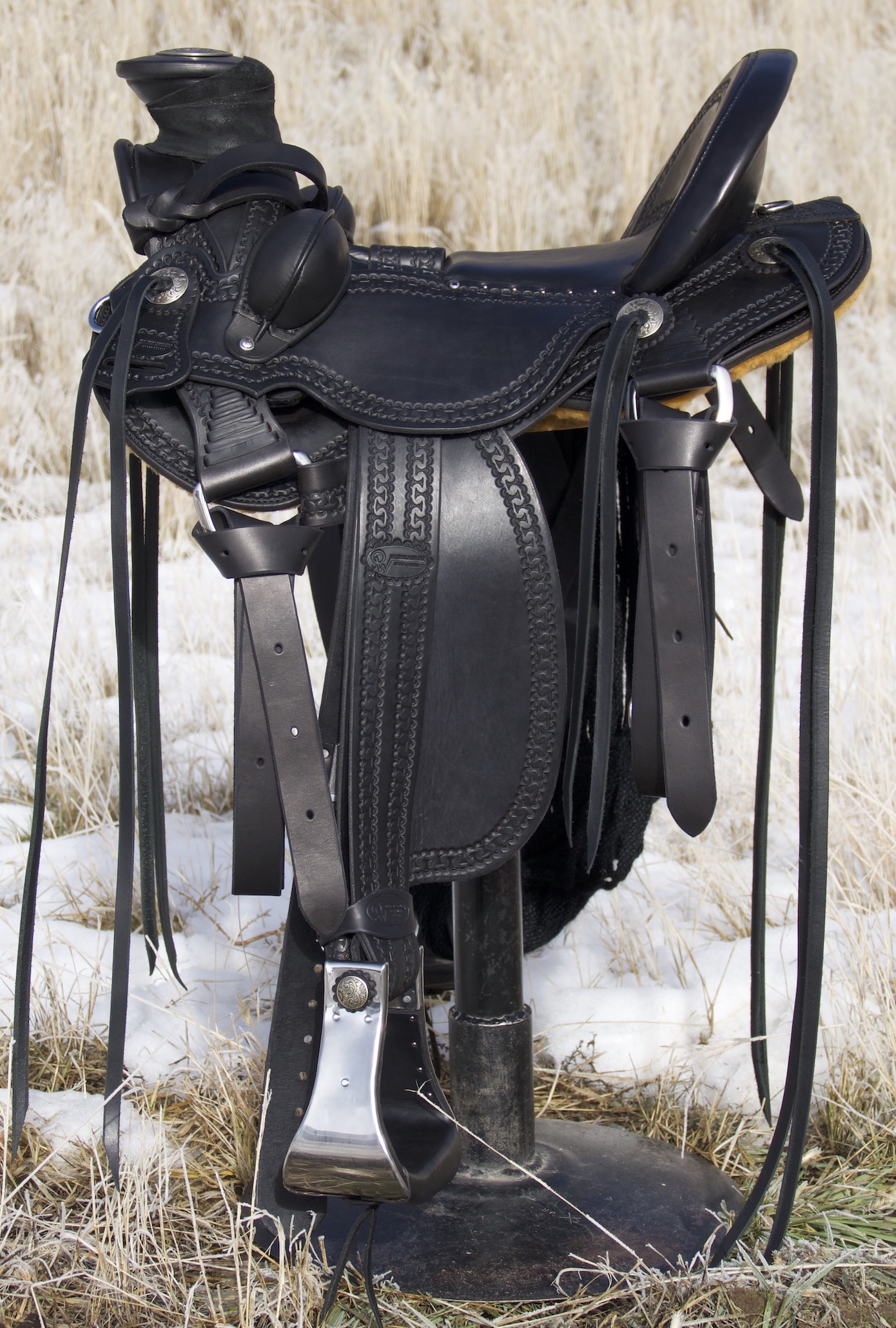 Out West Saddlery Stock Saddle