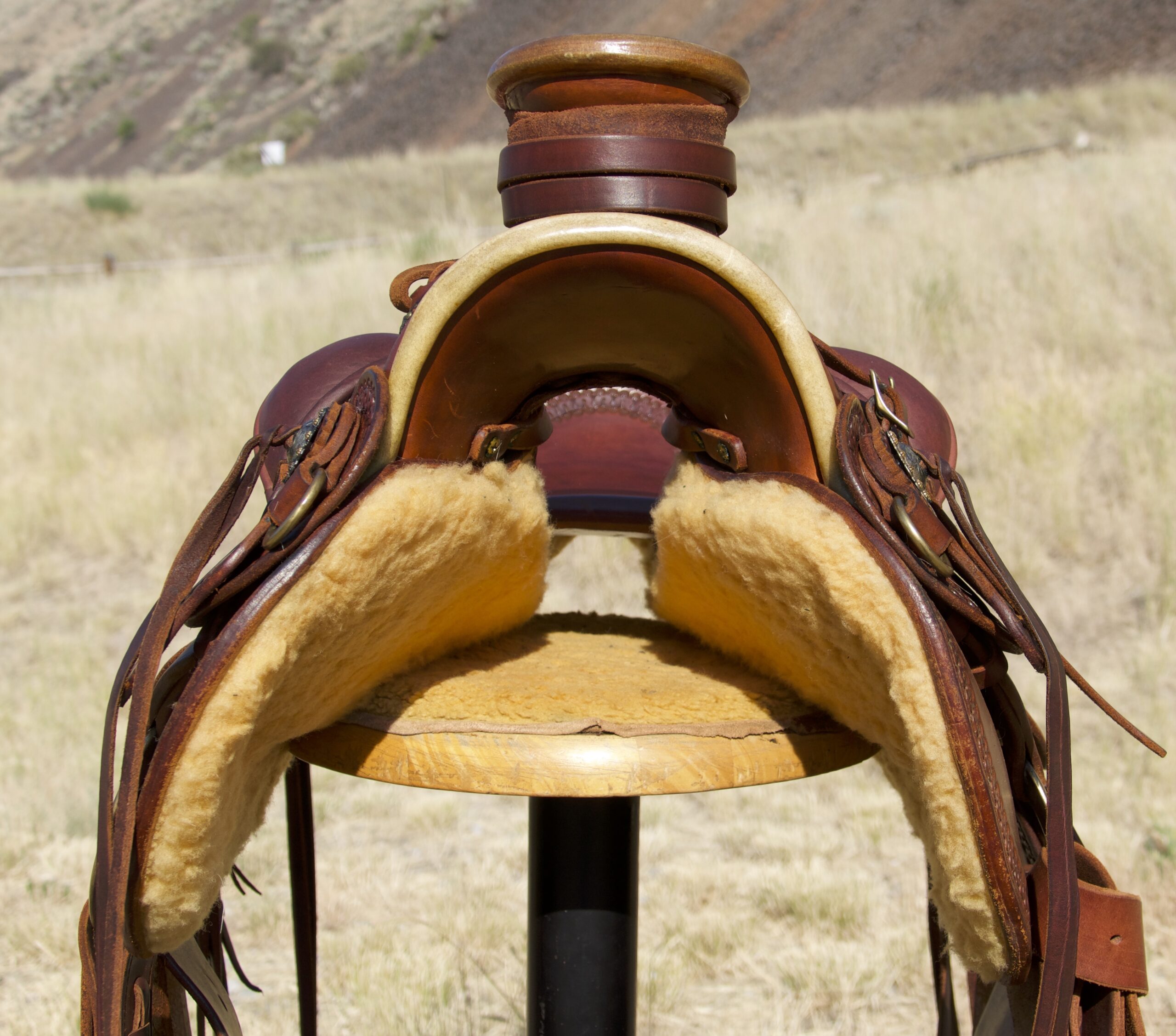 Out West Saddlery Used #60 Custom Saddle For Sale