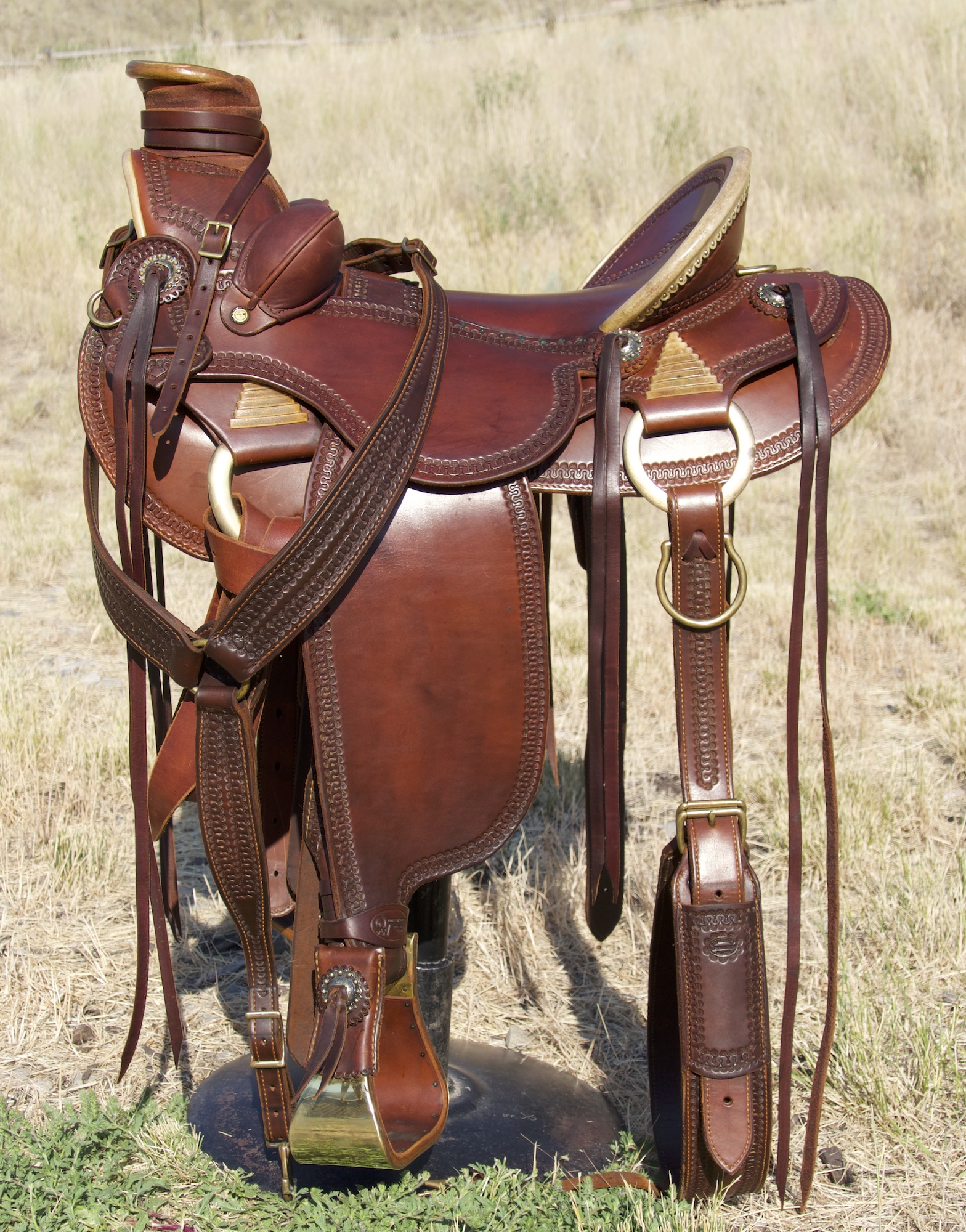 Out West Saddlery Used #60 Custom Saddle For Sale