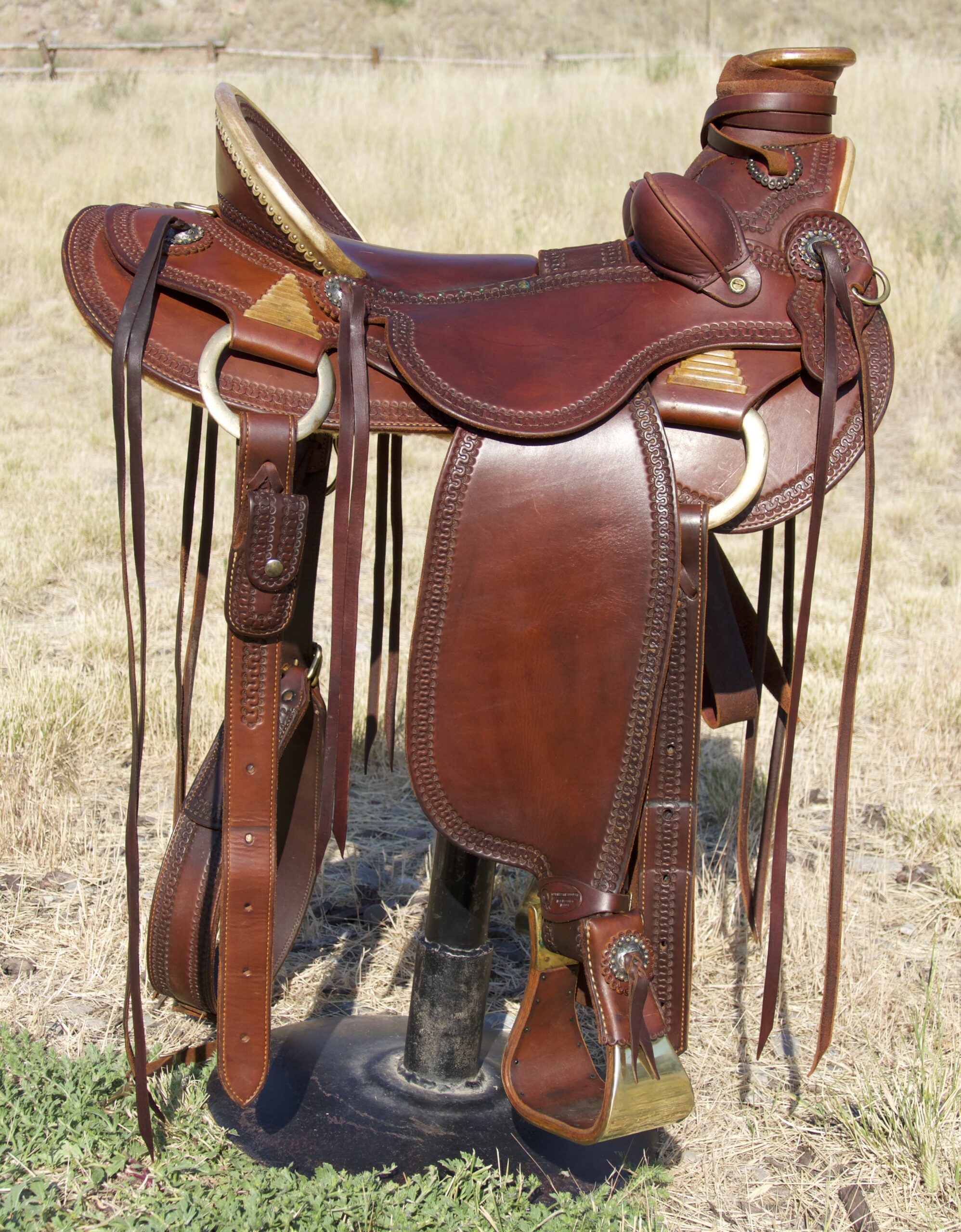 Out West Saddlery Used #60 Custom Saddle For Sale