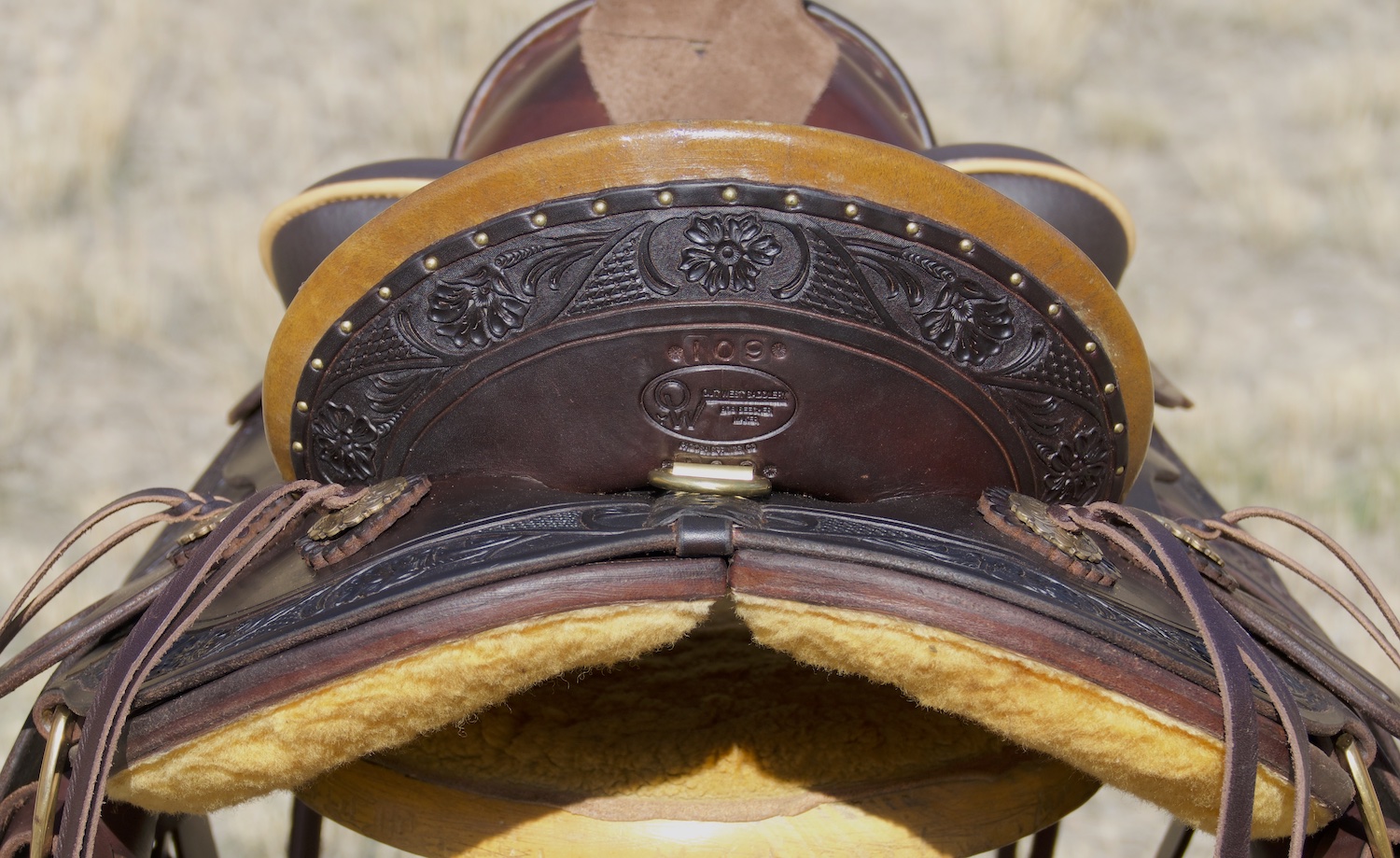 #109 Custom Out West Saddlery Saddle