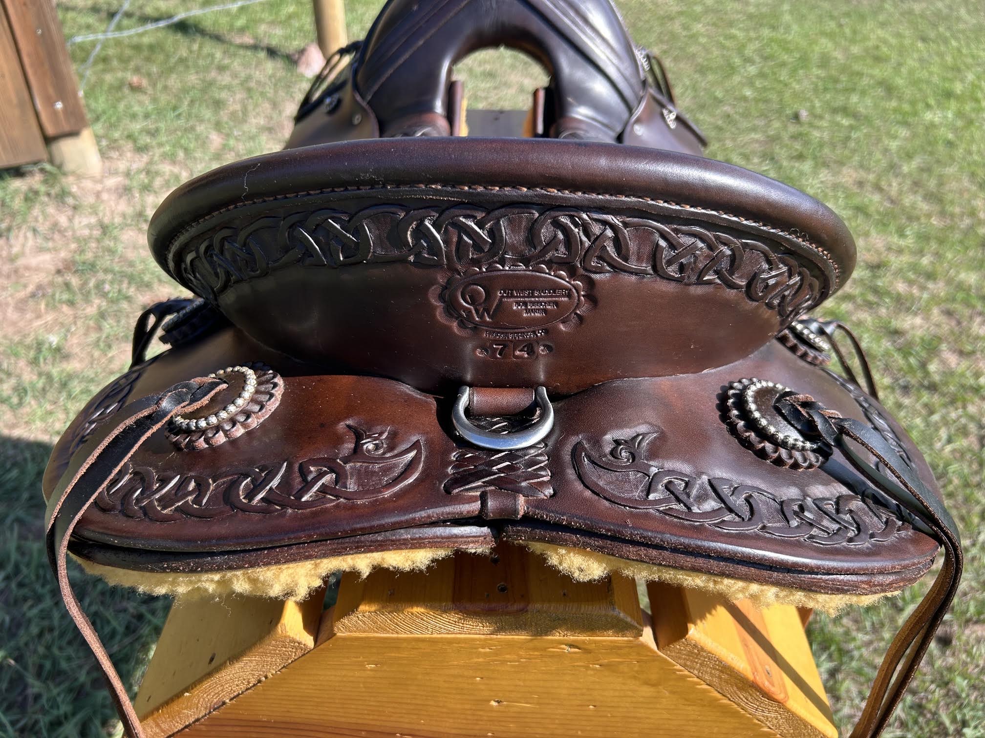 #74 Used Saddle For Sale 7
